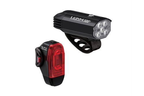 Zestaw Lampek Rowerowych LEZYNE Fusion Drive 500+ / KTV Drive Pro+ USB-C